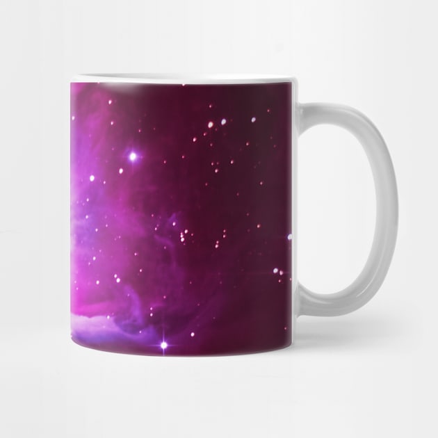 Colorful Universe Nebula Galaxy And Stars by jodotodesign